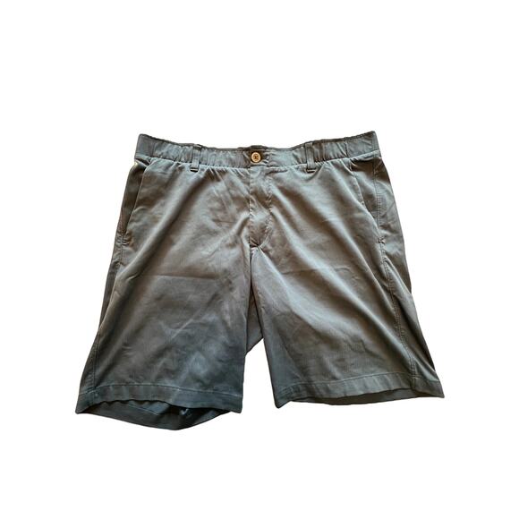 Under Armour Blue Size 38 Heat Gear Shorts - Picture 1 of 4